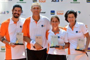 Campeões da 5a etapa do Itaú Masters Tour